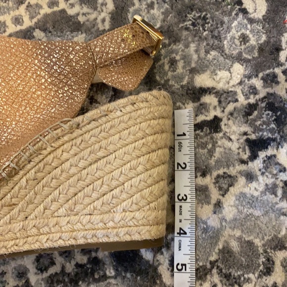 Kenneth Cole Odette espadrille peep toe wedges - Picture 6 of 10